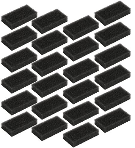 24-Pack Reusable CPAP Foam Filters - CPAP Filters Compatible With Philips Respironics M Series, PR System One and SleepEasy Series - Made in the USA - By Impresa Products - Thumbnail 3
