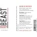 Mens Travel Moisturizer with Ginseng - Water-Based Gel, Unscented, Fragrance-Free, Clear, TSA Approved Size - Beast Buddy by Tame the Beast