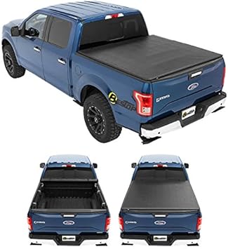 Amazon Com Bestop 19113 01 Ez Roll Tonneau Cover For 2004 2008 Ford F 150 Crew Cab Super Cab Styleside Except Heritage Model 5 5 Bed Automotive