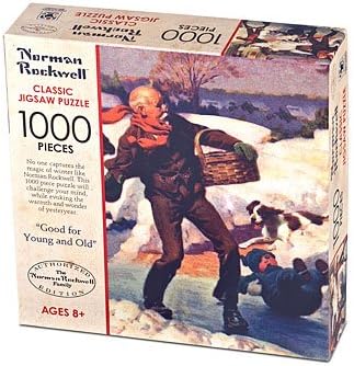 Norman Rockwell Classic 1000 Piece Jigsaw Puzzle - Good for Young and Old