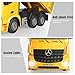Tuptoel Remote Control Dump Truck 4WD 6 Channel Full Function Construction Toy Vehicle Machine Model with Lights, 1/26 Scale Rechargeable RC Truck for Kids, Gifts for Boys Girls