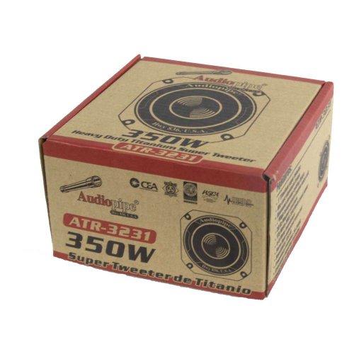 2) New Audiopipe ATR-3231 3" 700W + 2) ATR-3721 3.75" 350W Titanium Car Tweeters