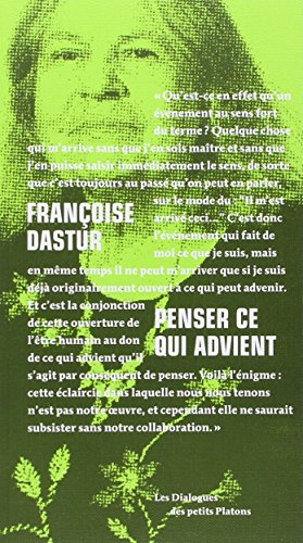 Penser ce qui advient