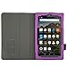 Case for All-New Fire HD 8 2017 / 2018 - Premium Folio Case for All-New Fire HD 8 Tablet with Alexa 7th / 8th Generation (Purple)