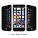 Mothca Privacy Screen Protector Compatible with iPhone 8 Plus / 7 Plus [2-Pack] [Upgrade Version] No Problem with Brightness Anti-spy Tempered Glass Screen Cover 9H Hardness Anti-Scratch Shield Easy A