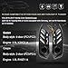 RCP -CVI-DRL01- Aftermarket Mustang Style LED Daytime Running Lights Turning Lights for 2016-2017 Tenth Generation Honda Civic- FC1, FC2, FC3, FC4, Set of 2