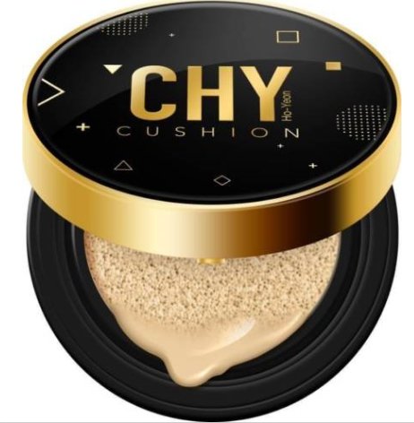 CHY BB Cushion Foundation Makeup No# Y1 Everlasting Magic with Puff Light Skin SPF50++ by jawnoy