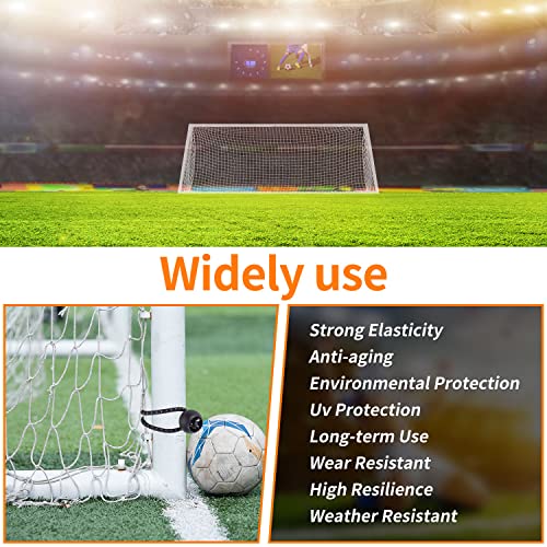 Ball Bungee Cords 4 Inch, 50 PCS Heavy Duty Black Bungie Cord Balls