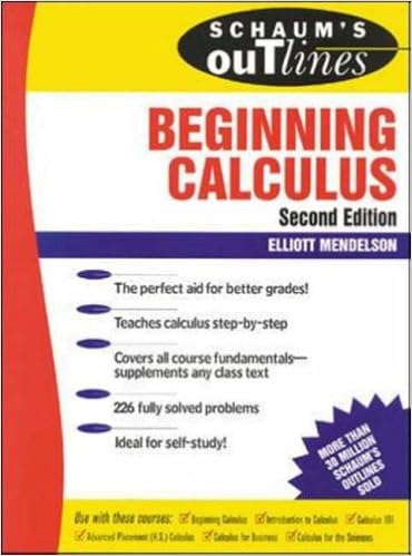 Image result for schaum's outline beginning calculus