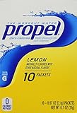Gatorade Propel Powder Packets - Lemon, 10-count (Pack of 6)