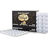Siberian Green Premium Pure Shilajit Dry Drops Altai Golden Mountains - 60 Count (200 mg) Authentic Safety & Quality Certificate - US Lab Tested Fulvic Acid