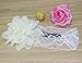 FEITONG(TM) Lovely Ovely Unusal Child Baby Girl Elastic Lace Flower Headband Hairband Hair Accessories