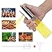 DmofwHi Olive Oil Sprayer for Cooking with 90ML Scale, Stainless Steel Glass Oil Mister Bottle Coconut Oil Sprayer Dispenser Convenient for BBQ/Grilling/Salad/Baking/Frying, 3.42 oz Capacity