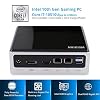 WEIDIAN-Mini-PC-Desktop-PC-Latest-10th-Intel-Core-i7-10510U-Dual-LAN-HDMI-DP-WiFi-Bluetooth-40-Type-C-USB-4USB20-4USB30-Micro-PC-32G-Ram-512G-SSD WEIDIAN Mini PC i7, Mini PC Windows 10 Pro, Quad Cores Core i7-10510U, 32GB DDR4 RAM 512GB NVMe SSD, Support Dual 4K…
