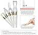 LIGE 4 in 1 Professional Lady's Hair Remover Painless Hair Shaver Facial Hair Shaver Hair Removal For Women Portable Epilator Lady Eyebrow Shaping Body Shaver Nose Bikini Trimmer Facial Hair Remover