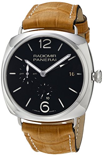 ایگرد | قیمت و خرید Panerai Men's PAM00323 Radiomir Analog Display Swiss  Automatic Brown Watch