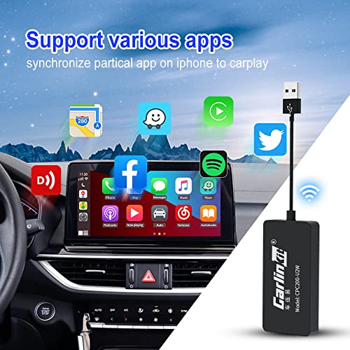 CarlinKit 2.0 Wireless CarPlay Adapter dongle for Audi Factory Wired