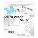 Ingooood-Puzzle saver- Sheet Peel - Preserve and Hang Your Jigsaw Masterpiece Without Hassle - Easily Frame Most Boards With a Strong Adhesive the Best Way to Preserve Your Finished Puzzle(Sheet Peel)