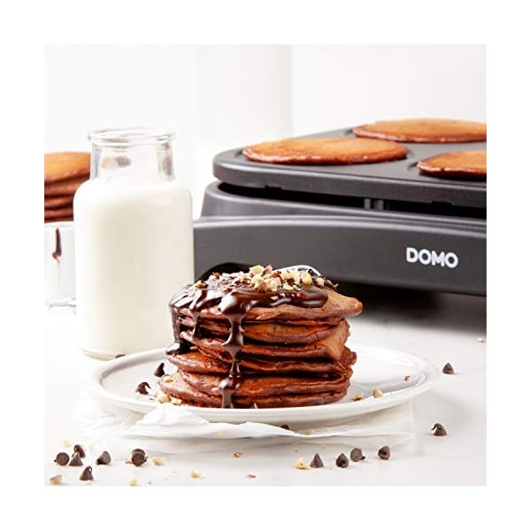 Domo-DO8709P-PancakeCrepe-Maker-Plastic-1000-W-Black Domo DO8709P Pancake/Crepe Maker, Plastic, 1000 W, Black