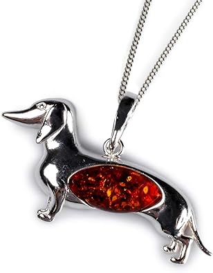 sausage dog pendant