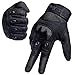FREETOO Workout Gloves for Men Knuckle Protection Gloves for Motorcycle Heavy Duty Work Outdoors Activities