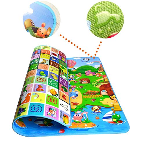 StillCool Baby Play Mat,79x71inches Extra Large Baby Crawling Play Mat