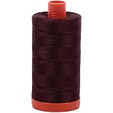 Aurifil Mako Cotton Thread Solid 50wt 1422yds Dark Wine