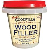 Goodfilla Wood and Grain Filler, White Oak, 8 oz | Stainable, Tintable, Sandable, Zero Waste, Non-Toxic, USA Made