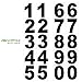 iSYFIX Black Vinyl Numbers Stickers – 6 Inch Self Adhesive (2 Sets)- Premium Decal Die Cut and Pre-Spaced for Mailbox, Signs, Window, Door, Cars, Trucks, Homes, Address Numbers, Indoor or Outdoor