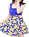 wantdo Women's Plus Size Swim Dress One-Piece Swimdress Tummy Control Swimsuit