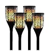 Theater Solutions TT100 Fully Wireless 240 Watt Rechargeable Battery Bluetooth Tiki Torch Speaker 4 Pack Lanterns Link…