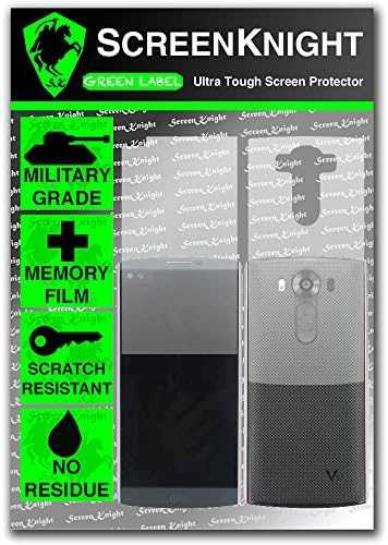 ScreenKnight LG V10 Full Body Screen Protector invisible shield - Front & Back