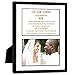 To My Mother On My Wedding Day - 8x10 Inch Frame with Poem and Area for a Photo of Mom