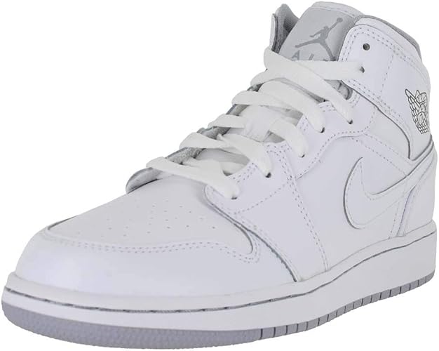 jordan 1 mid white wolf grey