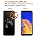 Zeking [2-Pack] Samsung Galaxy J4 Plus Full Coverage Screen Protector Tempered Glass 3D Touch Case Friendly 9H Hardness [Anti Scratch][Anti-Fingerprint] Bubble Free (Black)