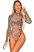 HUUSA Womens Sleeveless Floral Lace V Neck Sexy Bodysuit