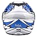 Typhoon Youth Full Face Motorcycle Helmet Kids DOT Street - Blue (Small)