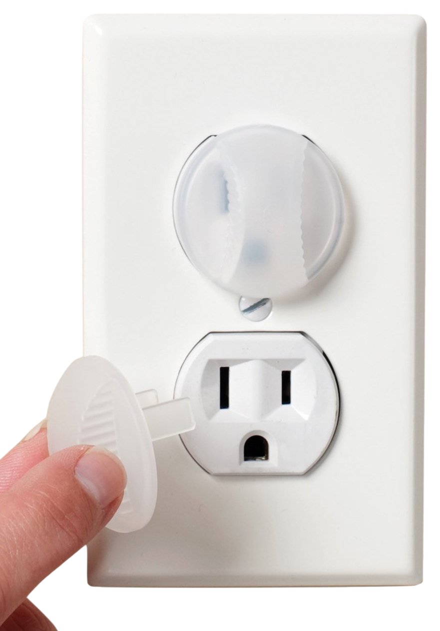 KidCO 12 Count Electrical Outlet Cap Outlet Covers Baby