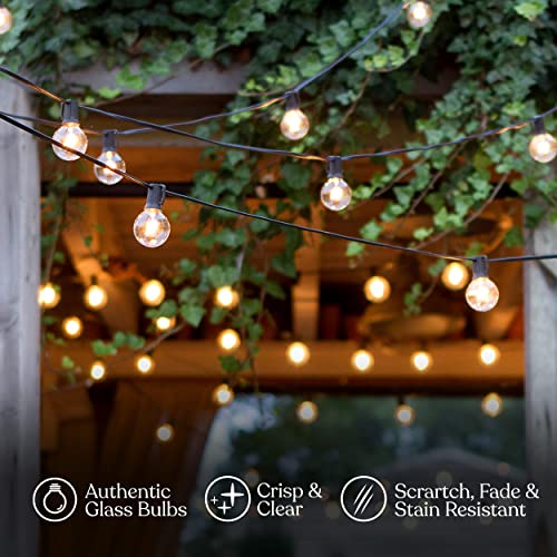 Brightech Ambience Pro LED String Lights 26 Ft Commercial Grade Patio
