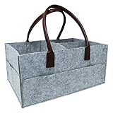 Baby Diaper Caddy | Nursery Storage Bin | Portable Car Travel Organizer