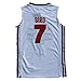 No.7 Bird Jersey Basketball Jersey Sports Embroidery Men's Jersey S-XXL