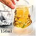 Creative Whisky Sobriety Glasses, Flask Carafe, Whiskey Carafe for Wine, Bourbon, Liquor, Vodka, Scotch, 150ml Gifts for Men, 2 pcs…