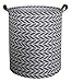 CLOCOR Large Round Storage Baskets,Collapsible Storage Bin, Dirty Laundry Hamper Baskets for Baby Boys and Girls, Office, Bedroom, Toys Nursery Kids Clothes Gift Basket(Arrowhead)