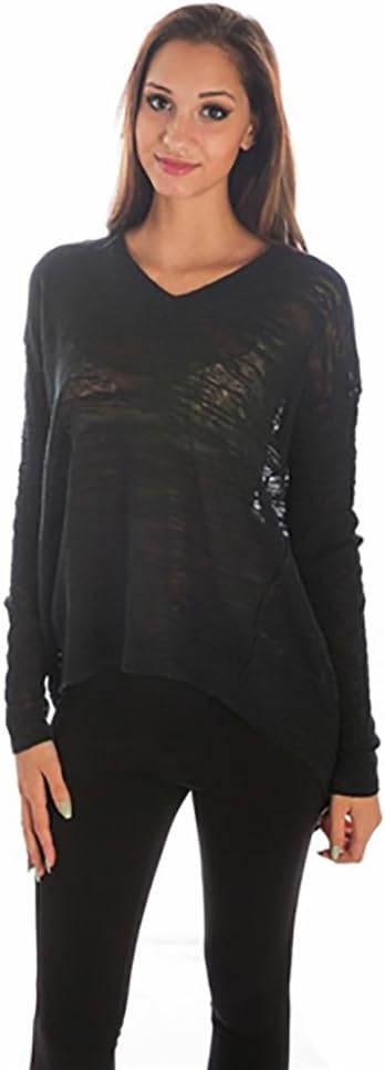Wilt Slubby Linen Sweater Black