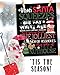 When Santa Squeezes His Fat White Ass - 11x14 Unframed Art Print - Makes a Great Gift Under $15 for Christmas Decor