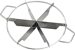 6/7/8-Cut Stainless Steel Pie Cutters Round Cake Cutter Slicer Professional Divider Tool