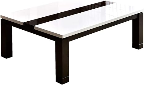 Amazon Co Jp タンスのゲン 速暖2秒 ワンランク上の600wハロゲンヒーター こたつ テーブル 鏡面 長方形 105 75 手元コントローラー Uv塗装 和風 モダン 01 ホーム キッチン