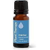 Plant Therapy Chill Out Essential Oil Blend (Formally Let It Go), 10 mL (1/3 oz), for Stress & Calming Relief, 100% Pure, Undiluted, Great for Essential Oil Diffusers