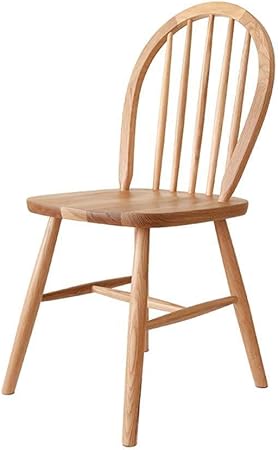 Natiya Chaise De Salle A Manger En Bois Massif Dossier Incurve De