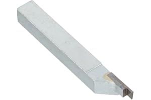 Micro 100 GS-038002 Grooving Tool - GS Style - Square - Brazed, .038" Width, .120" Proj, 3/8" Square Shank, 3" OAL, Uncoated